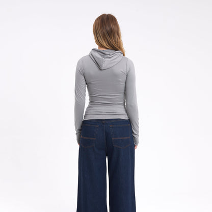 Fashion Top Hide Steel Grey