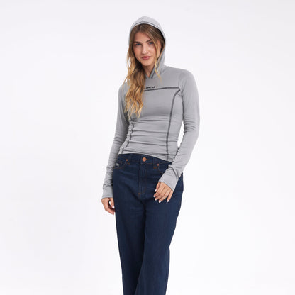 Fashion Top Hide Steel Grey