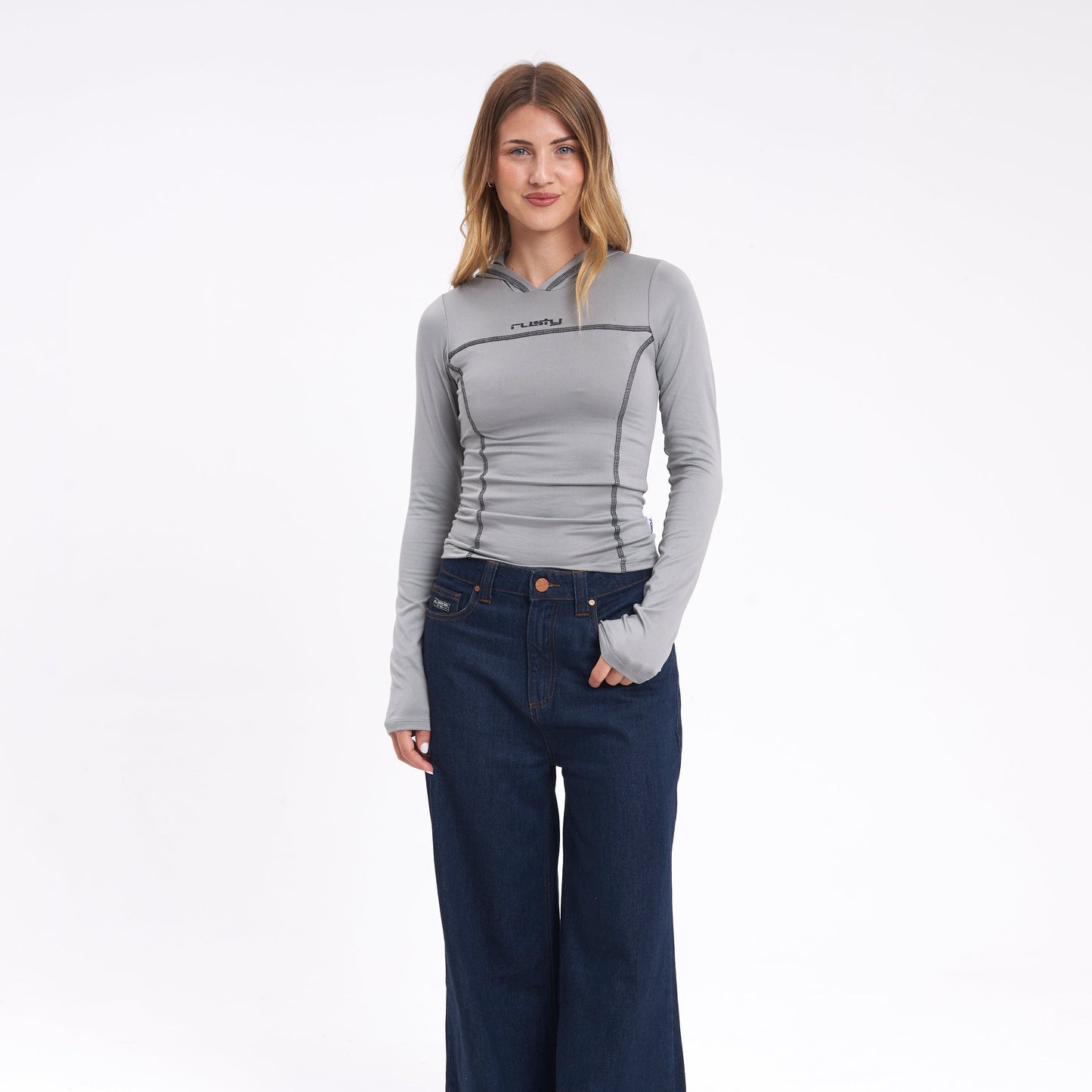 Fashion Top Hide Steel Grey