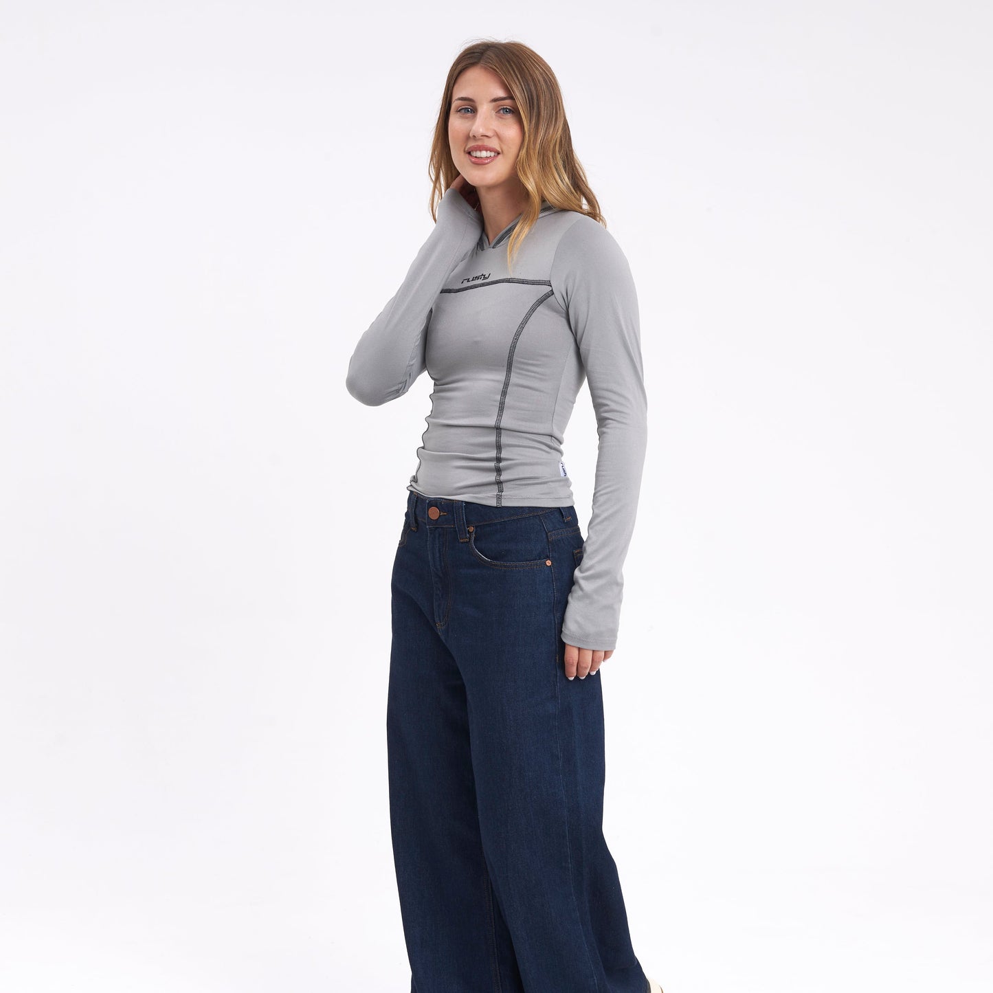 Fashion Top Hide Steel Grey