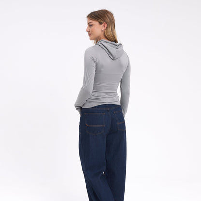 Fashion Top Hide Steel Grey
