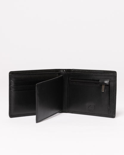Billetera High River 2 Leather Negra