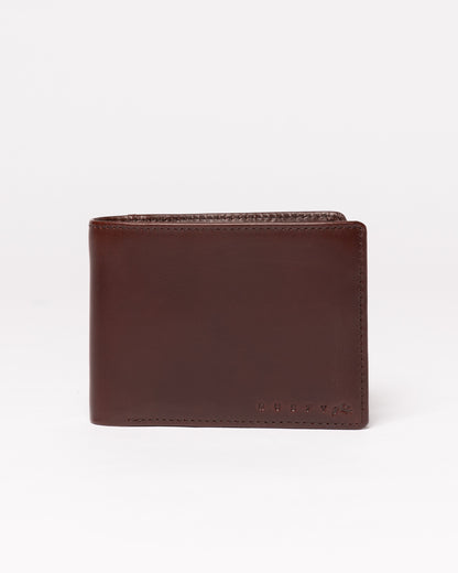 Billetera High River 2 Leather Dark Tan