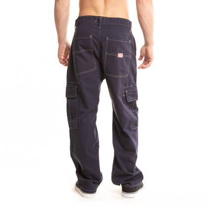 Pantalon Stranger Cargo Contrast Indigo