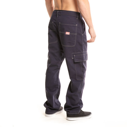 Pantalon Stranger Cargo Contrast Indigo