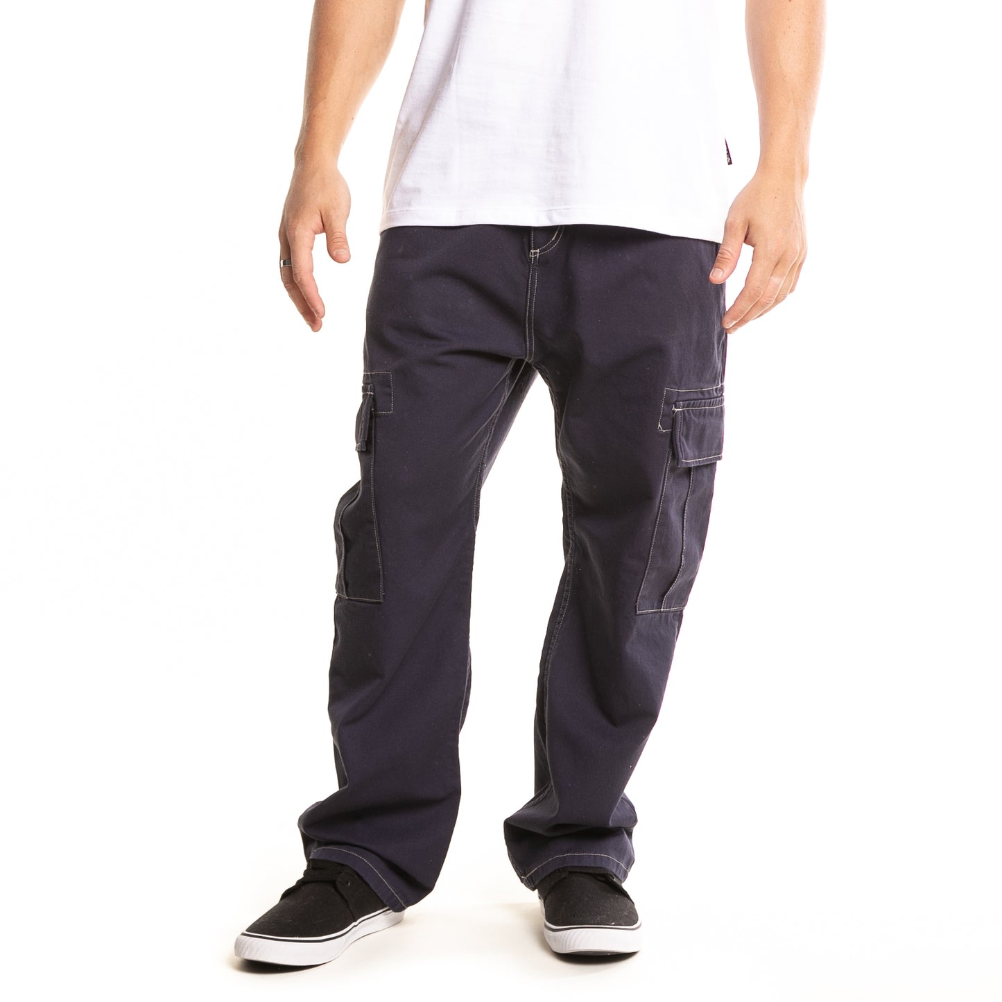 Pantalon Stranger Cargo Contrast Indigo