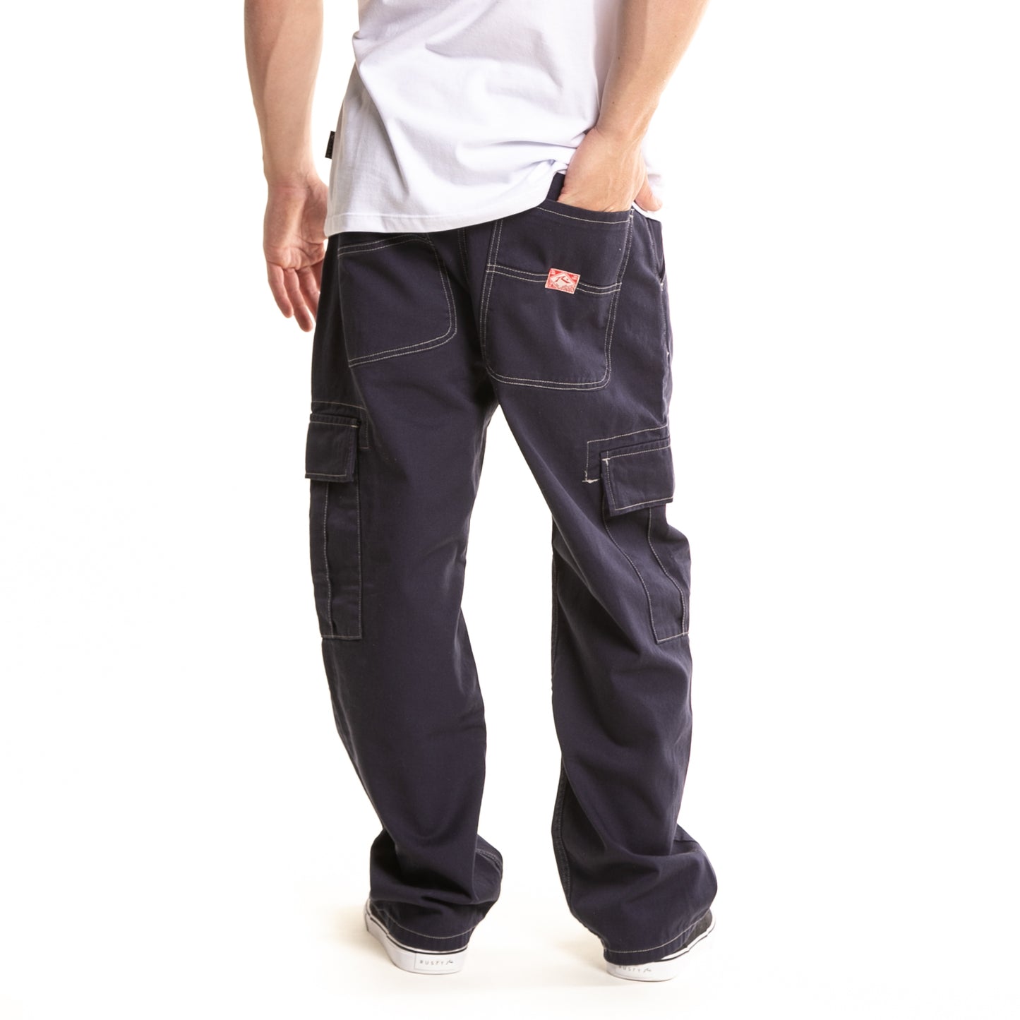 Pantalon Stranger Cargo Contrast Indigo