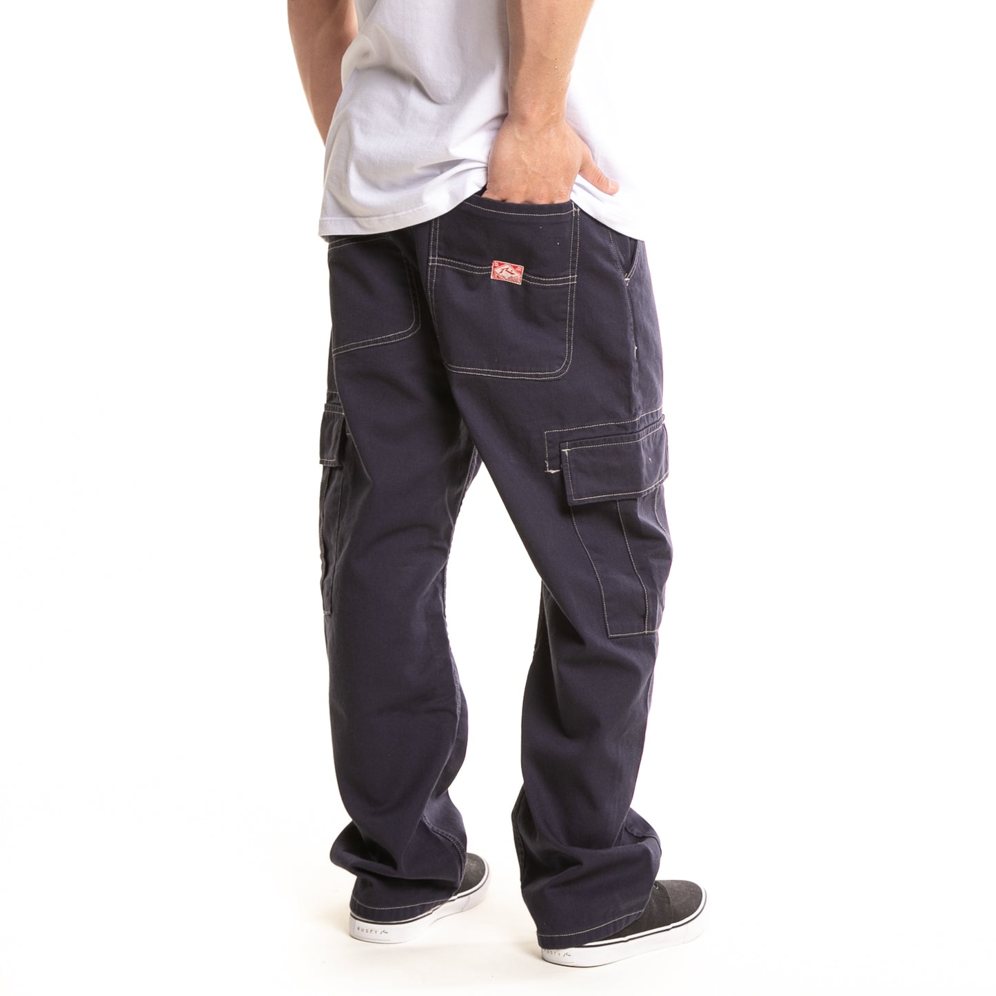 Pantalon Stranger Cargo Contrast Indigo