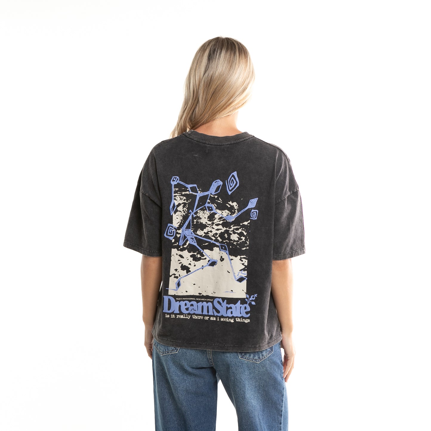 Remera Mc Dream State Relaxed Fit Vintage Black