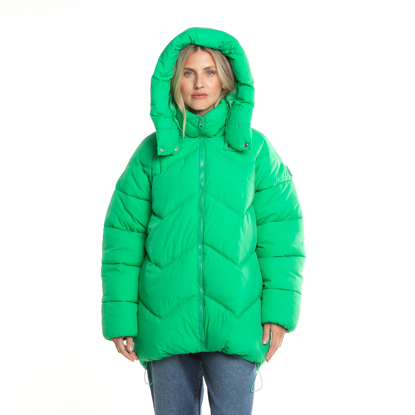 Campera Abrigo Higher Puffer Coat* Verde Manzana