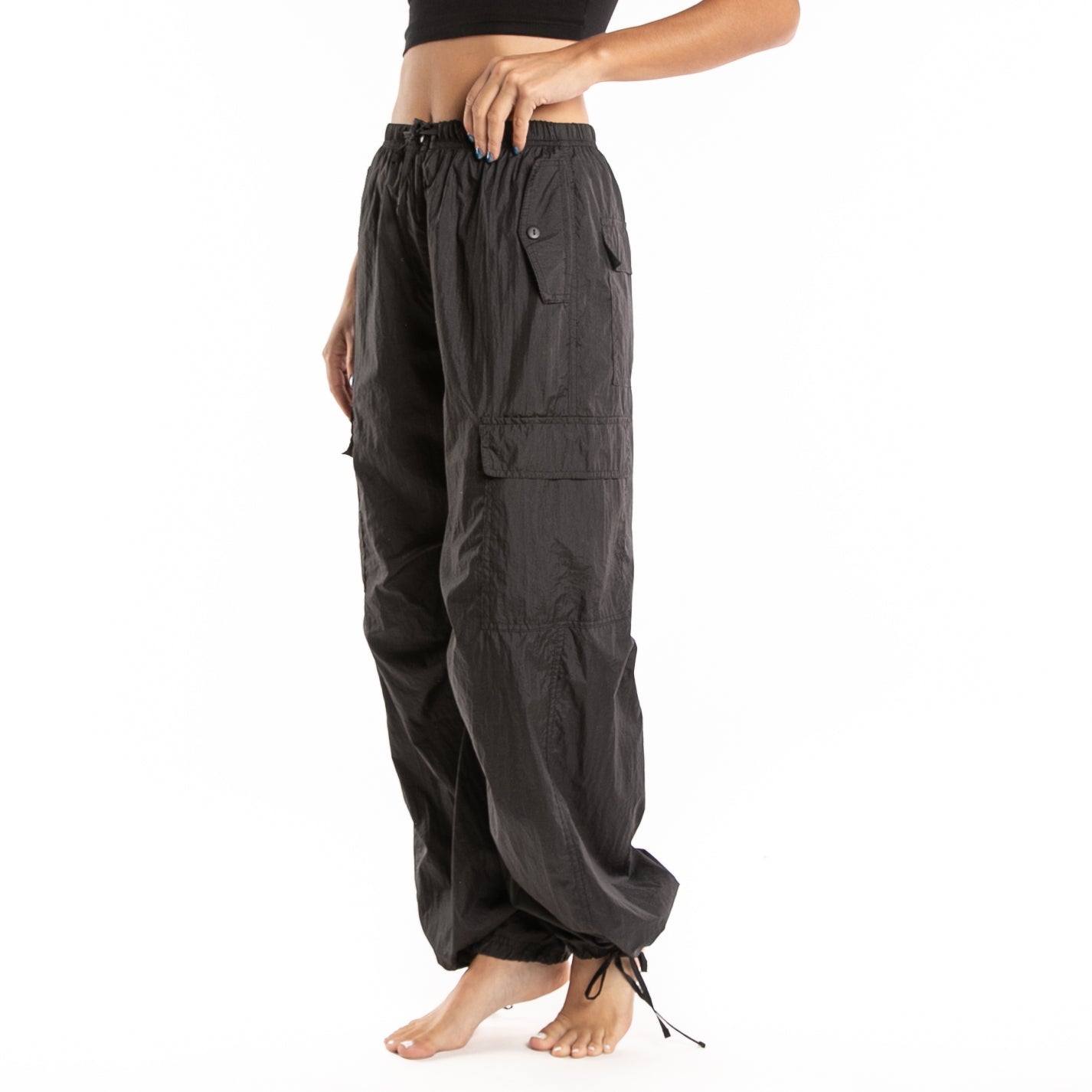 Pantalon Milly Parachutes Ld Black