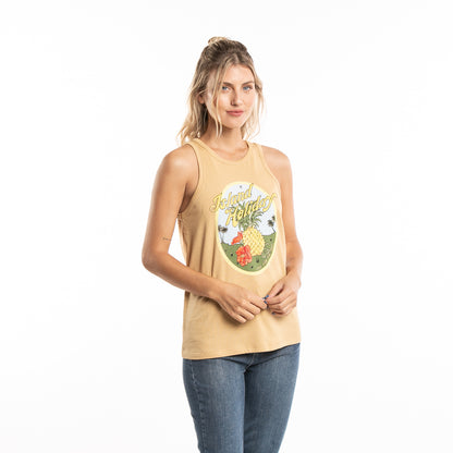 Musculosa Island Holiday Classic  Ld Camel