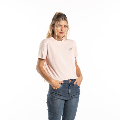 Remera Sweetest Thing Relaxed Fit Crop Ld Light Pink