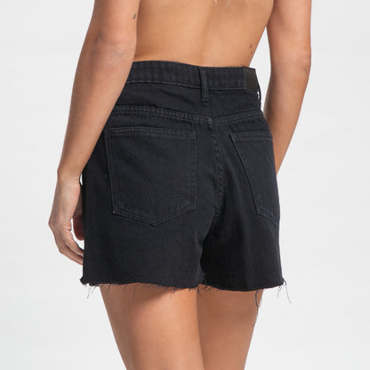 Bermuda Rusty Sun Bronks Black Short Ld Black