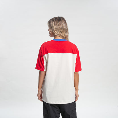 Remera Mc Speed Racer Oversize Tee Ld Ecru