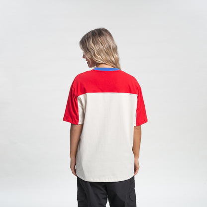 Remera Mc Speed Racer Oversize Tee Ld Ecru