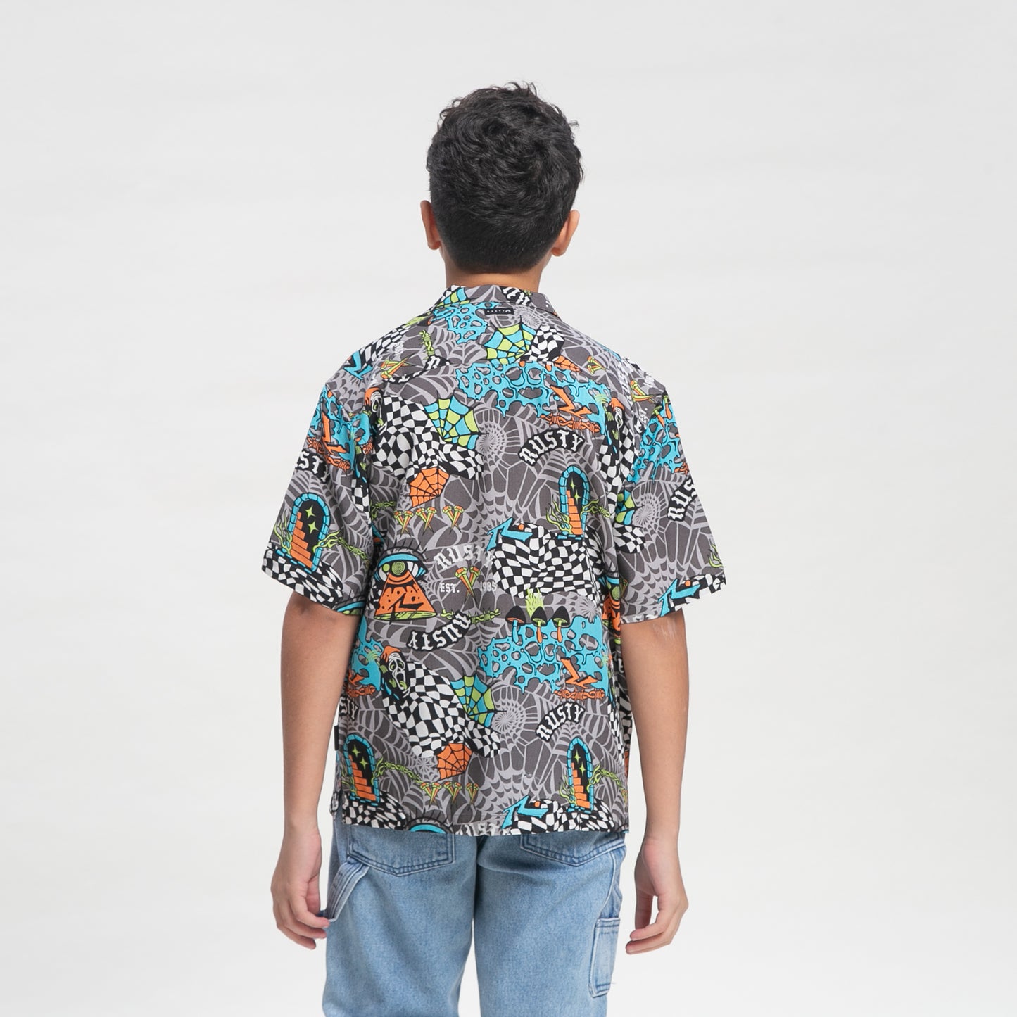 Camisa Mc Kaleydo Shirt Jr Fullprint