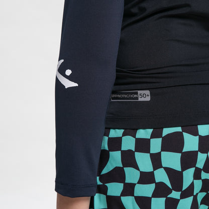 Rashie Still Surfing Surf Top Jr Black
