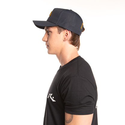 Gorra Anchor Man Cap Navy/Mustard