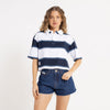 Remera Jills Boxy Navy