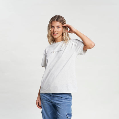 Remera Jill Standard Fit Grey Marle