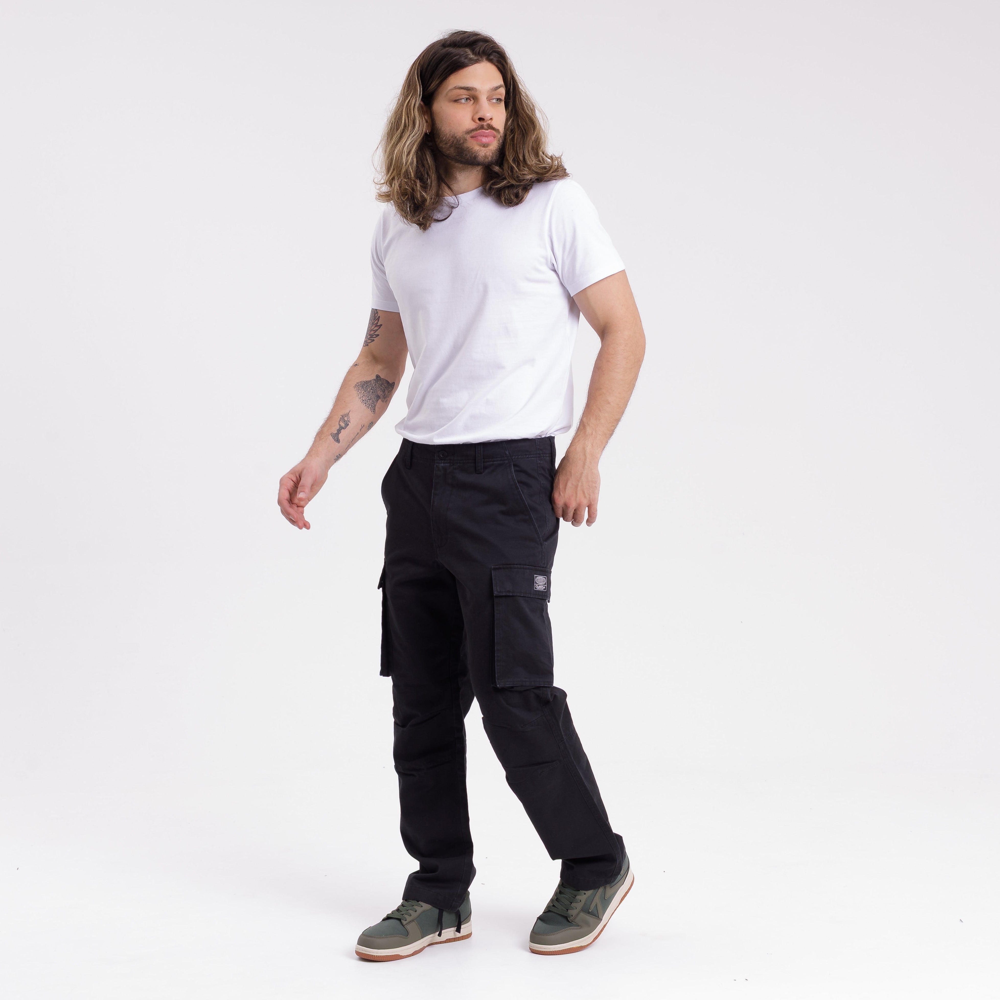Pantalon Jonestown Twill Cargo Black