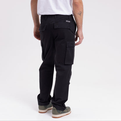 Pantalon Jonestown Twill Cargo Black