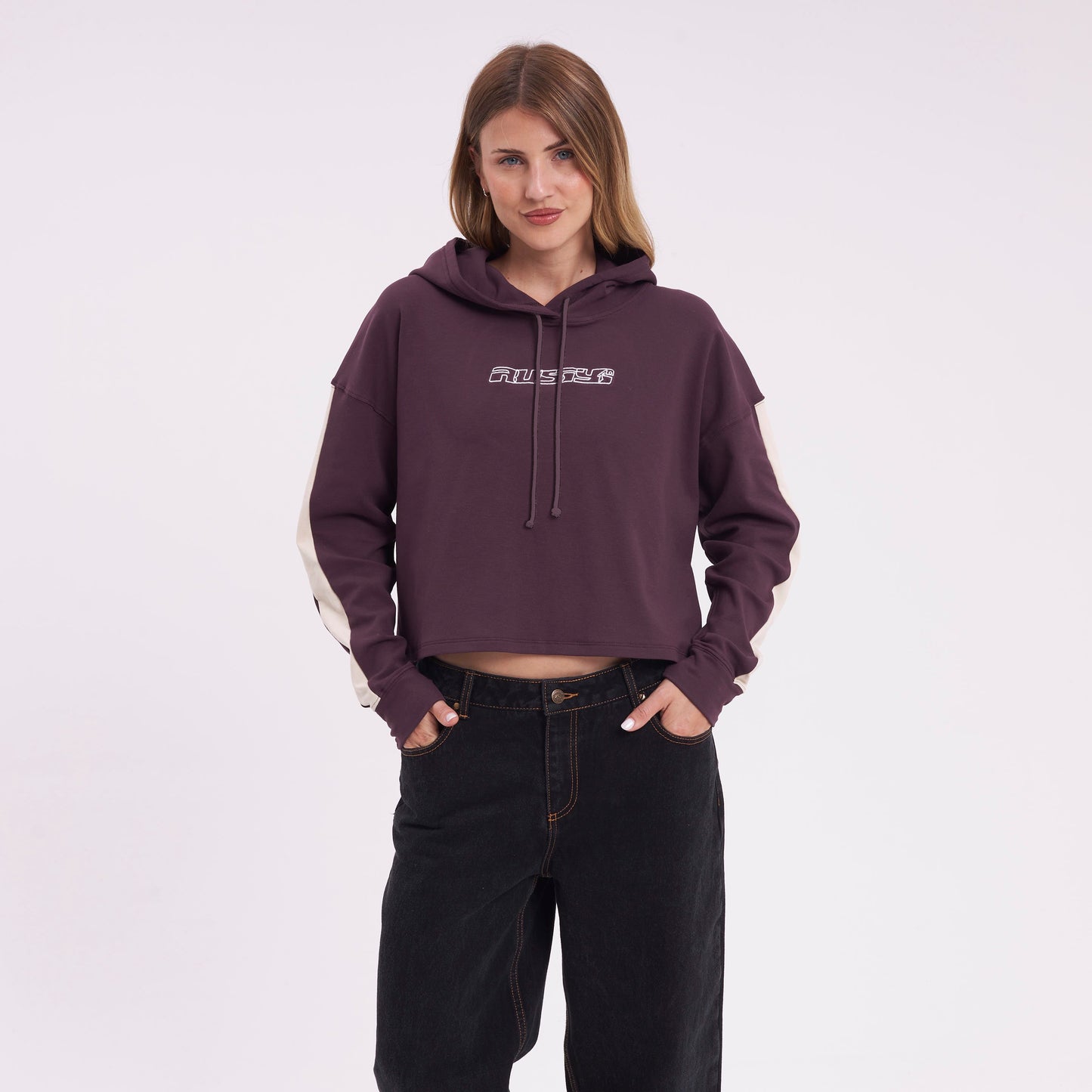 Canguro Karma Relaxed Crop Purple