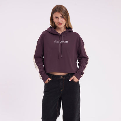 Canguro Karma Relaxed Crop Purple