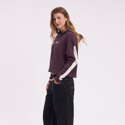 Canguro Karma Relaxed Crop Purple