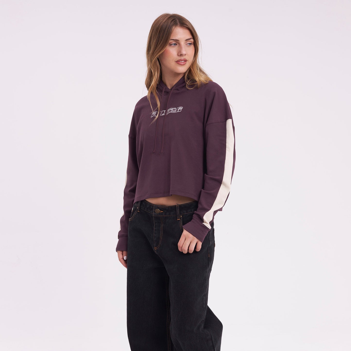 Canguro Karma Relaxed Crop Purple