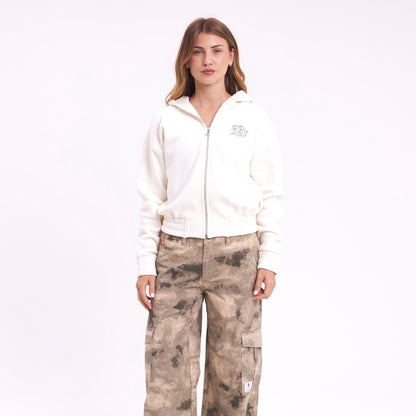 Campera Canguro Keela Zip Egret