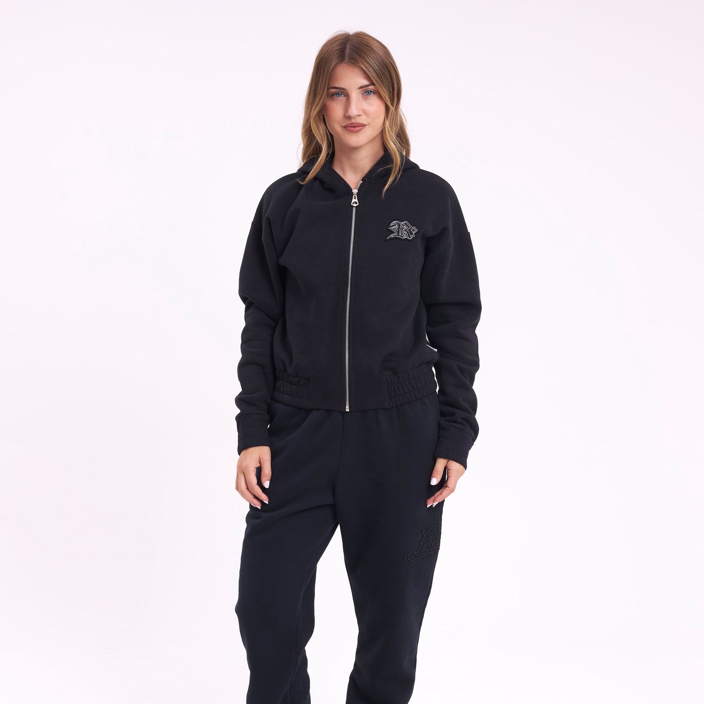 Campera Canguro Keela Zip Black