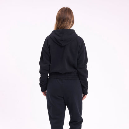 Campera Canguro Keela Zip Black