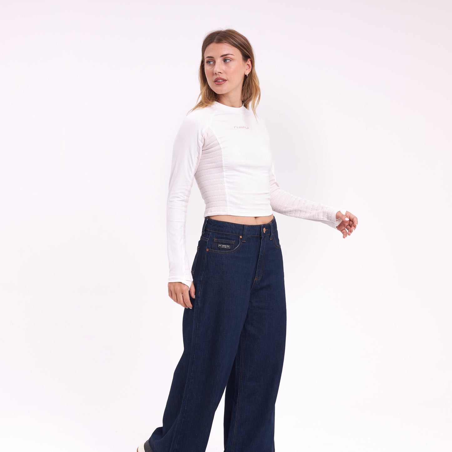 Fashion Top Kick Textured Ecru