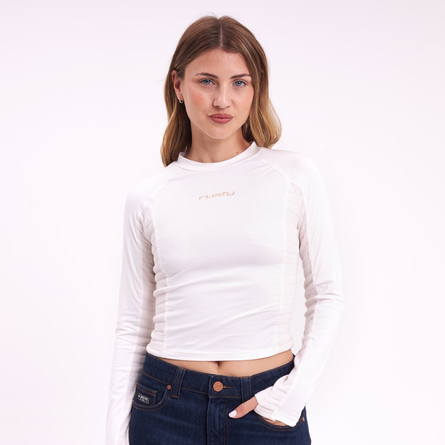 Fashion Top Kick Textured Ecru