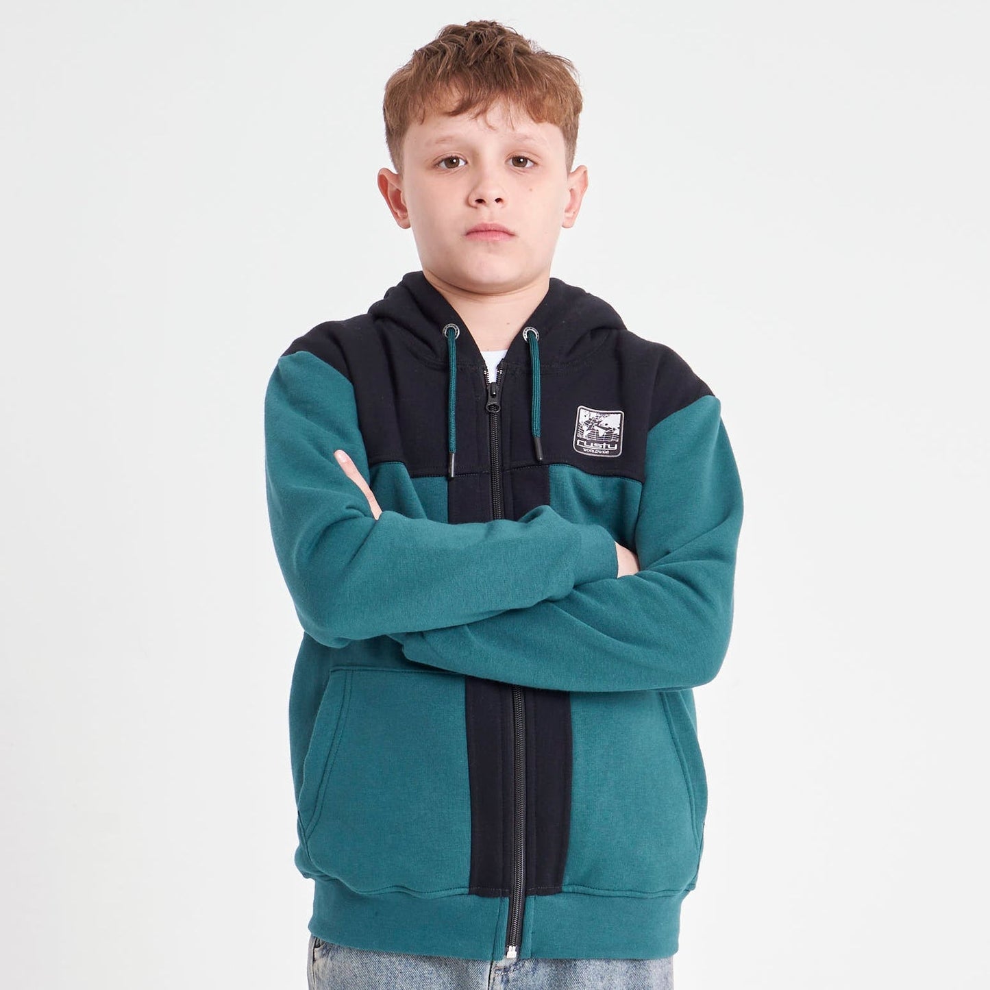 Campera Canguro Lipa Serie 2 Junior Green B/Black