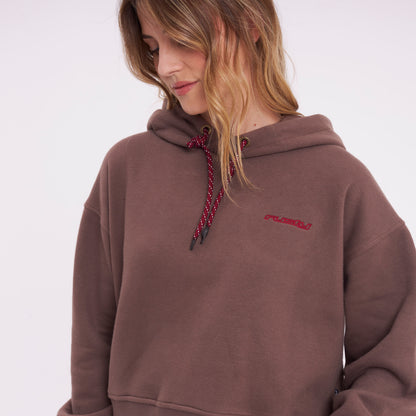 Canguro Little While Crop Chestnuit