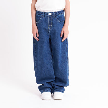 Jean Lizzy Mid Rise Girls Deep Sea Blue