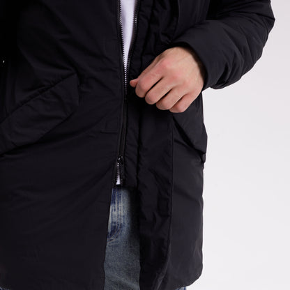 Campera Abrigo Manchester Black