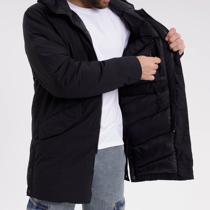Campera Abrigo Manchester Black