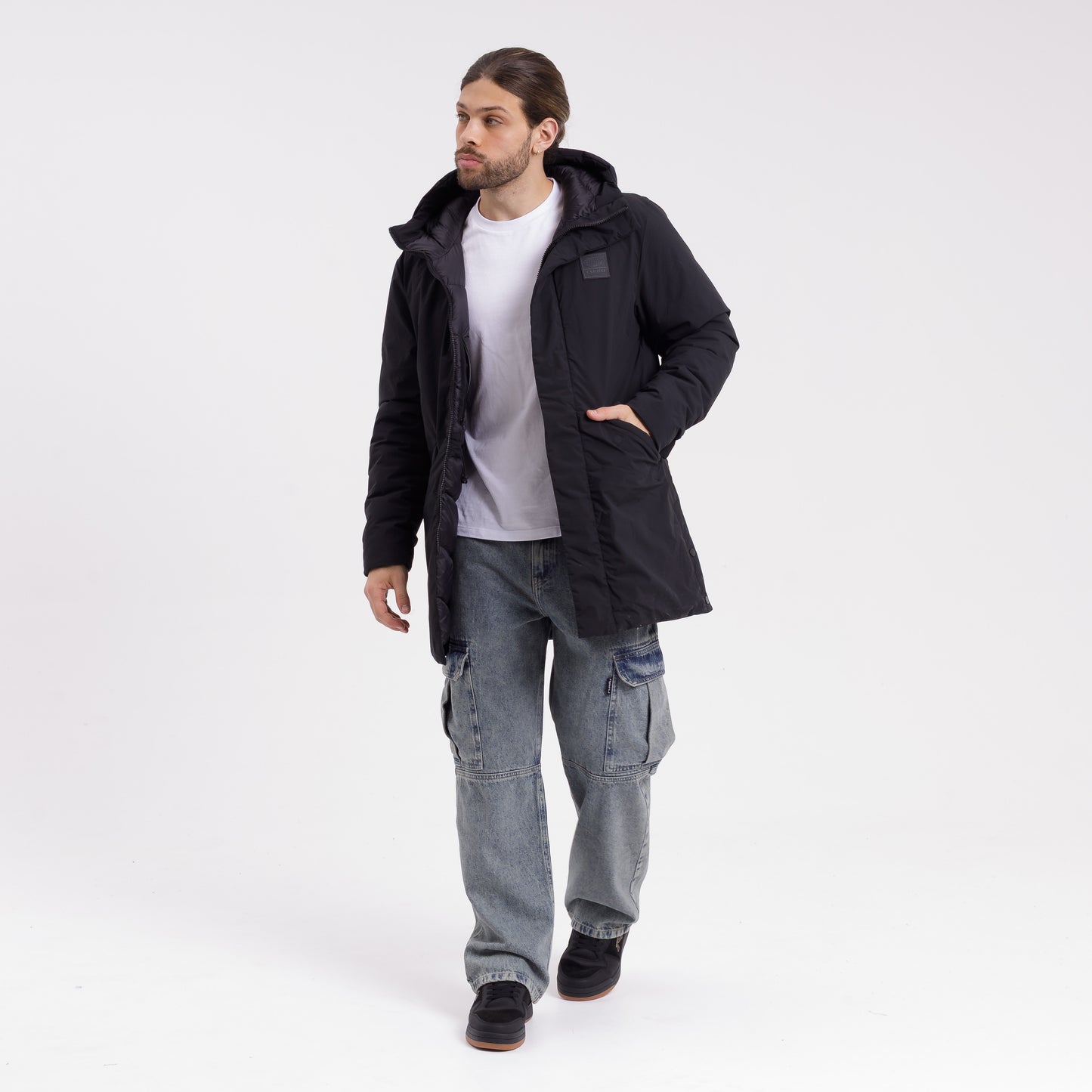 Campera Abrigo Manchester Black