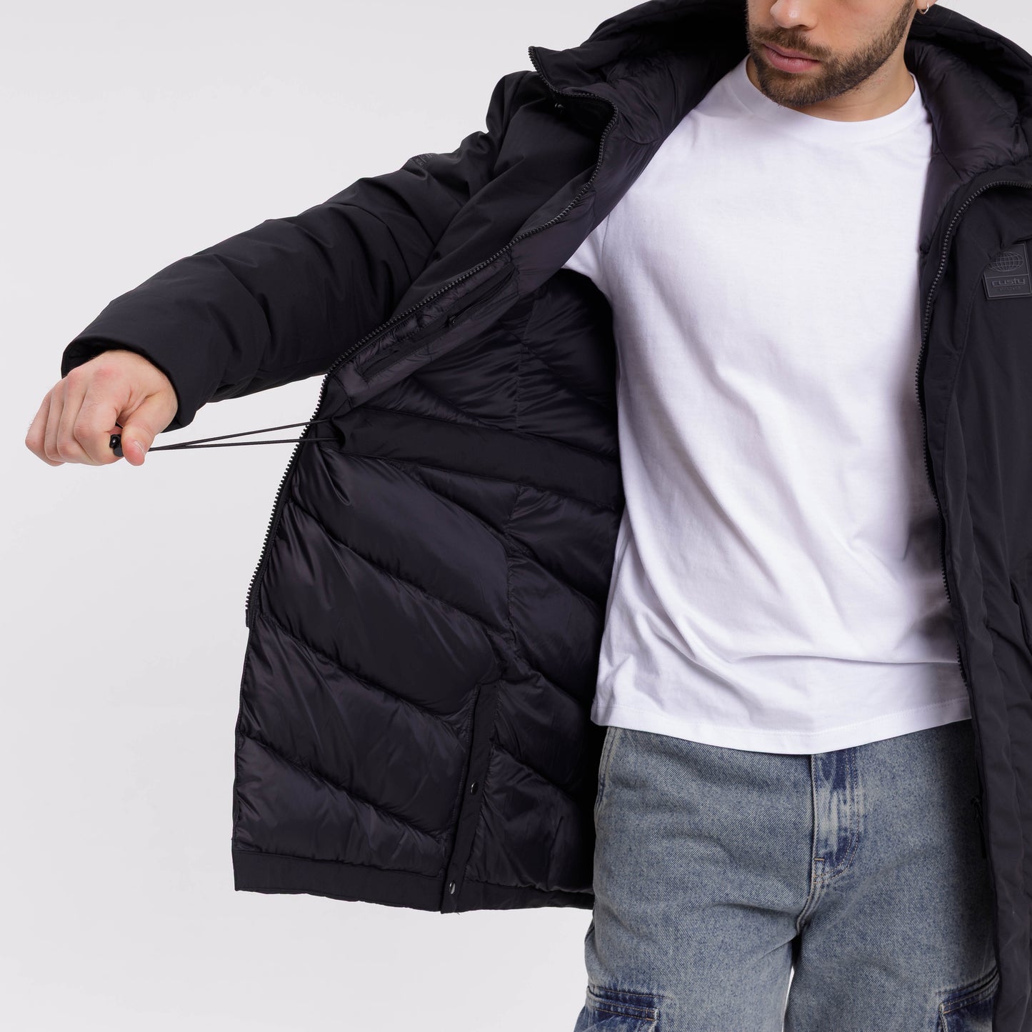 Campera Abrigo Manchester Black