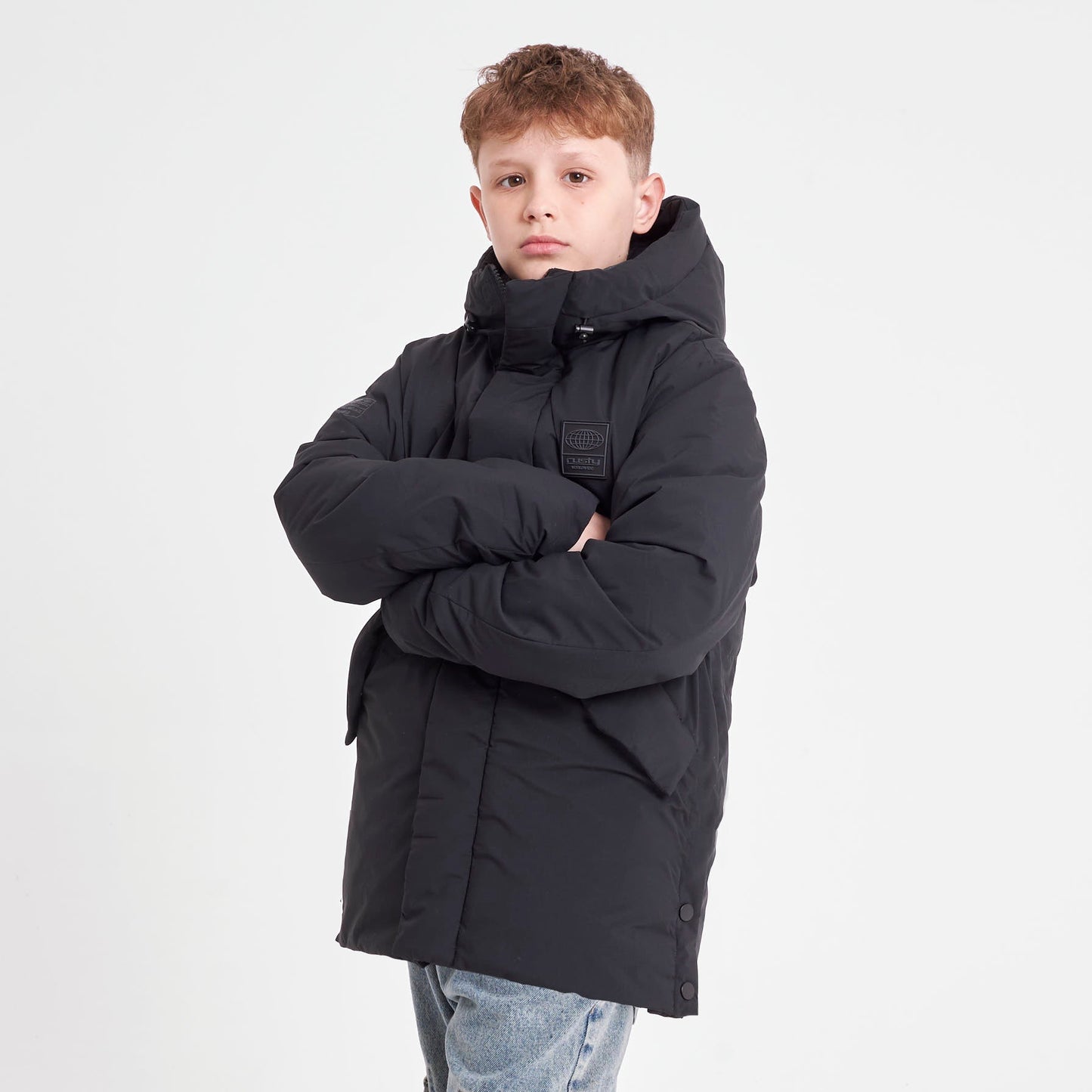 Campera Abrigo Manchester Junior Black