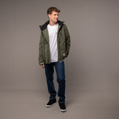 Campera Abrigo Matching Army