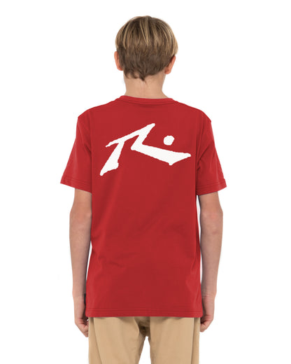 Remera Mc Competition Junior Red/Off White