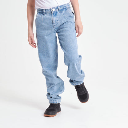 Jean Morty Skate Junior Flat Sky