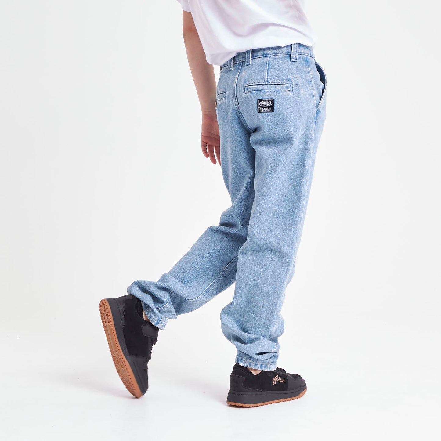 Jean Morty Skate Junior Flat Sky