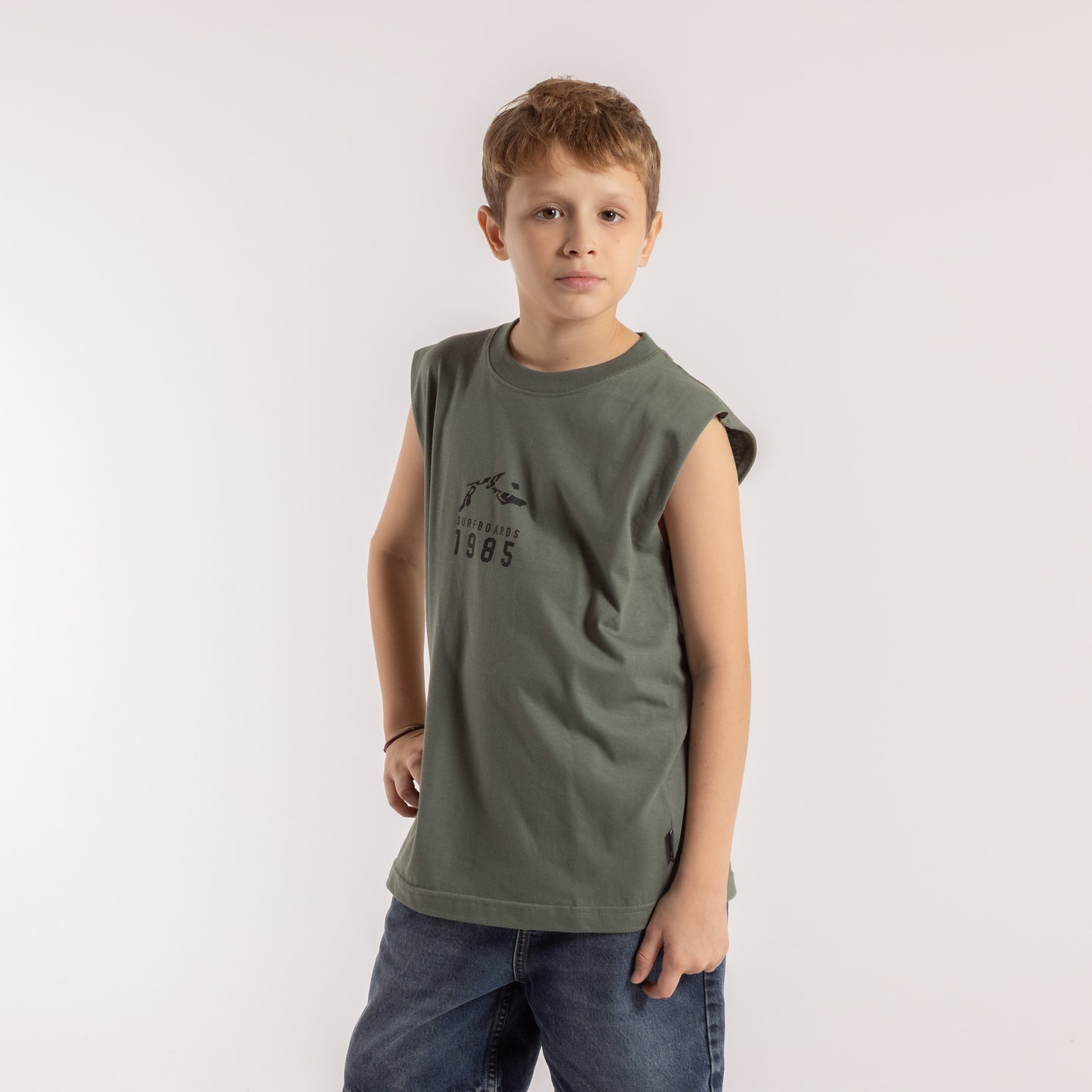 Musculosa New Competition Junior Shadow Army