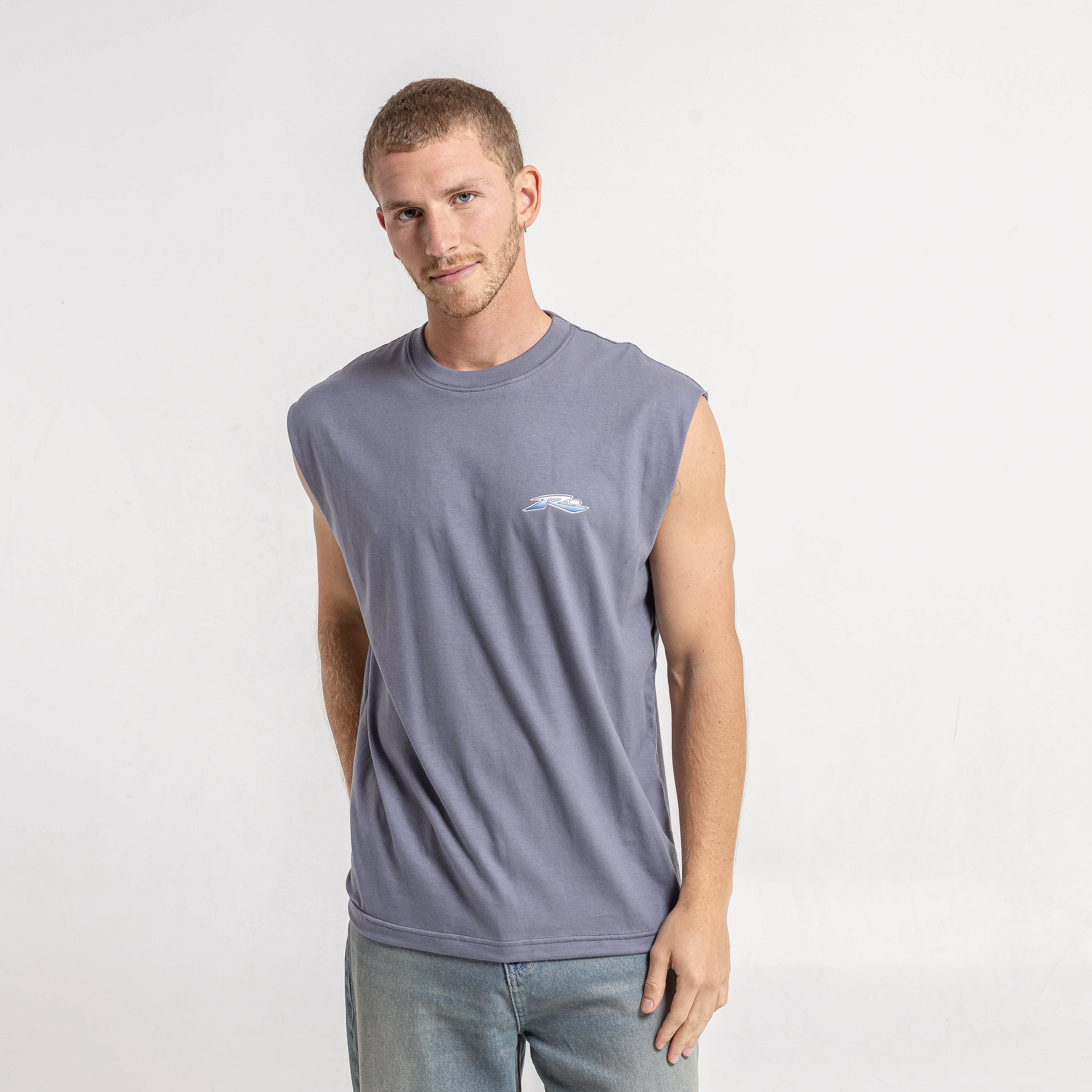 Musculosa Super R Dot Coal